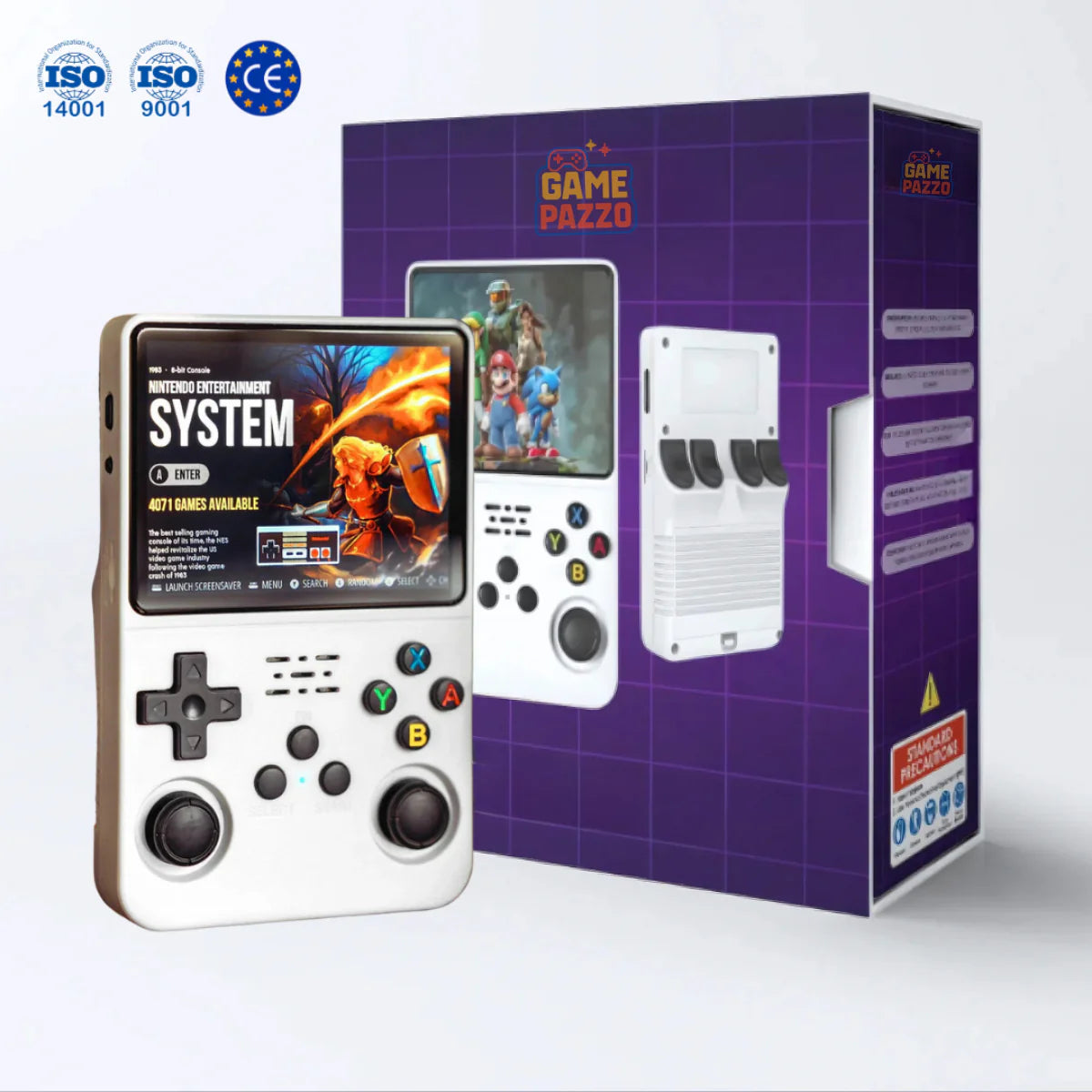 🎮 Console Portatile Retrò R36XX – 64 GB, Schermo IPS 3.5”, WiFi, Batteria 8 h