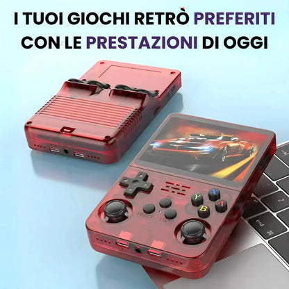 🎮 Console Portatile Retrò R36XX – 64 GB, Schermo IPS 3.5”, WiFi, Batteria 8 h